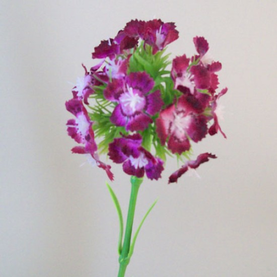 Sweet William Magenta Pink 42cm Artificial Flowers